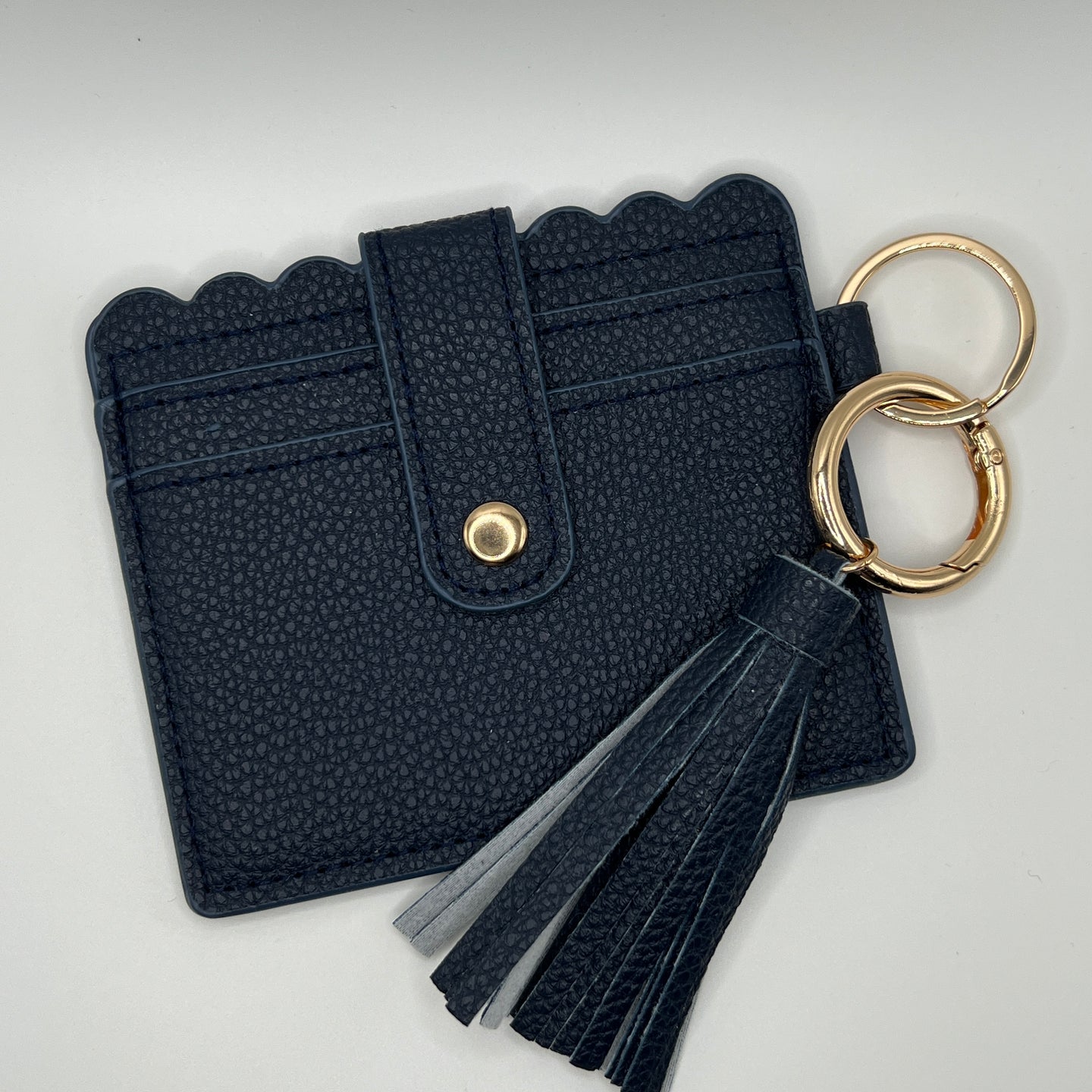 Navy Blue Wallet w/ Tassel